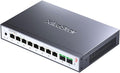 10-Port 2.5G Web Managed Ethernet Switch, Support LACP/VLAN/QoS/STP/IGMP by XikeStor