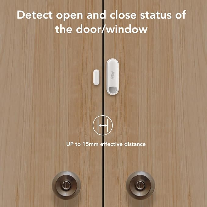 Zigbee Contact Sensor for Door and Window, Zigbee Door Sensor Compatible - Image 4