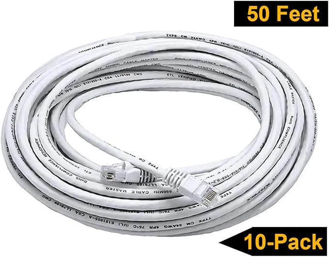 iMBAPrice 25 ' Cat5e Network Ethernet Patch Cable, 10 Pack - Image 8
