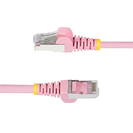 StarTech.com 6ft Pink CAT6a Ethernet Cable, Snagless RJ45, 100W PoE++, 27AWG - Image 3