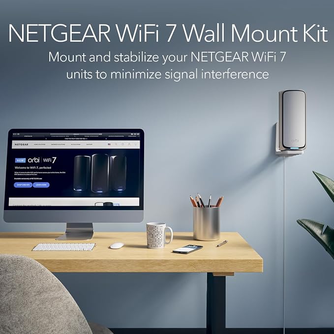 NETGEAR WiFi 7 Wall Mount Kit Compatible - Image 2