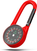 Carabiner Clip On Compass Keychain, Mini Pocket Compass by TYTDOUTER