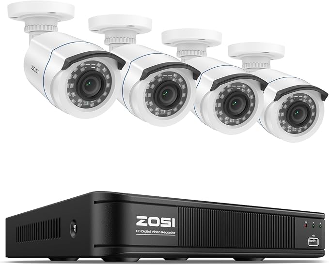 ZOSI H.265+ Full 1080p Home Security Camera System by ZOSI