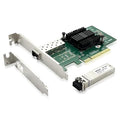 10Gtek 10Gb SFP+ NIC Network Card, Single SFP+ Port, Intel 82599EN Controller by 10Gtek