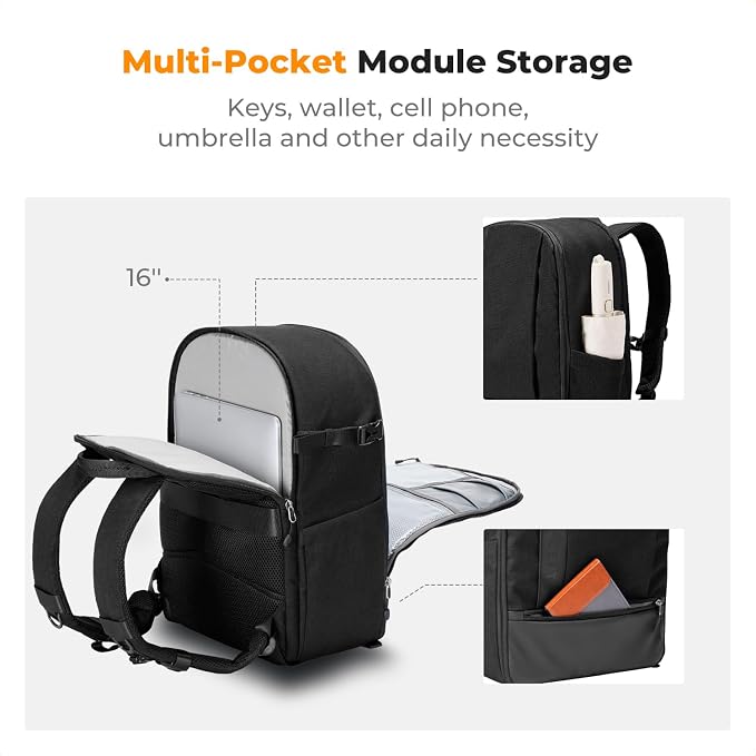 K&F CONCEPT Camera Backpacks for Photographers Travel Bag for Tripod Camera - Image 3