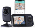 Video Baby Monitor with App, 2.8" Screen 14h Battery, Sound Detection, Night by Envilink