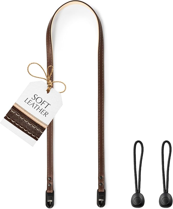 C Coiro Thin Leather Camera Strap by CCoiro