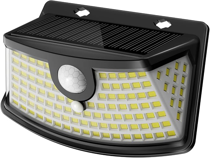 Aootek New Solar Motion Sensor Lights 120 LEDs by Lightupeveryconer
