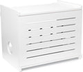 Wooden WiFi Router Storage Box by Unknown