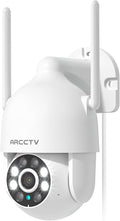 ARCCTV 2K Security Camera Outdoor, 2.4G/5G WiFi 24/7 Recording Security Camera by ARCCTVSecurity