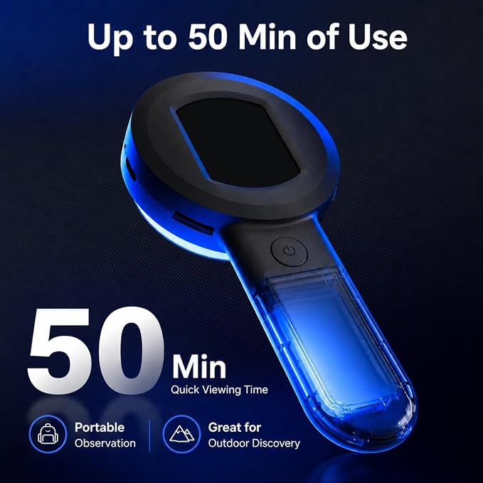 TOMLOV P10 Microscope for Adults Kids, Handheld Coin Magnifier - Image 8