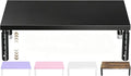 ECOLOVI Wood Laptop Stand for Desk, 4-Height Adjustable Computer Monitor Stand by ECOLOVI