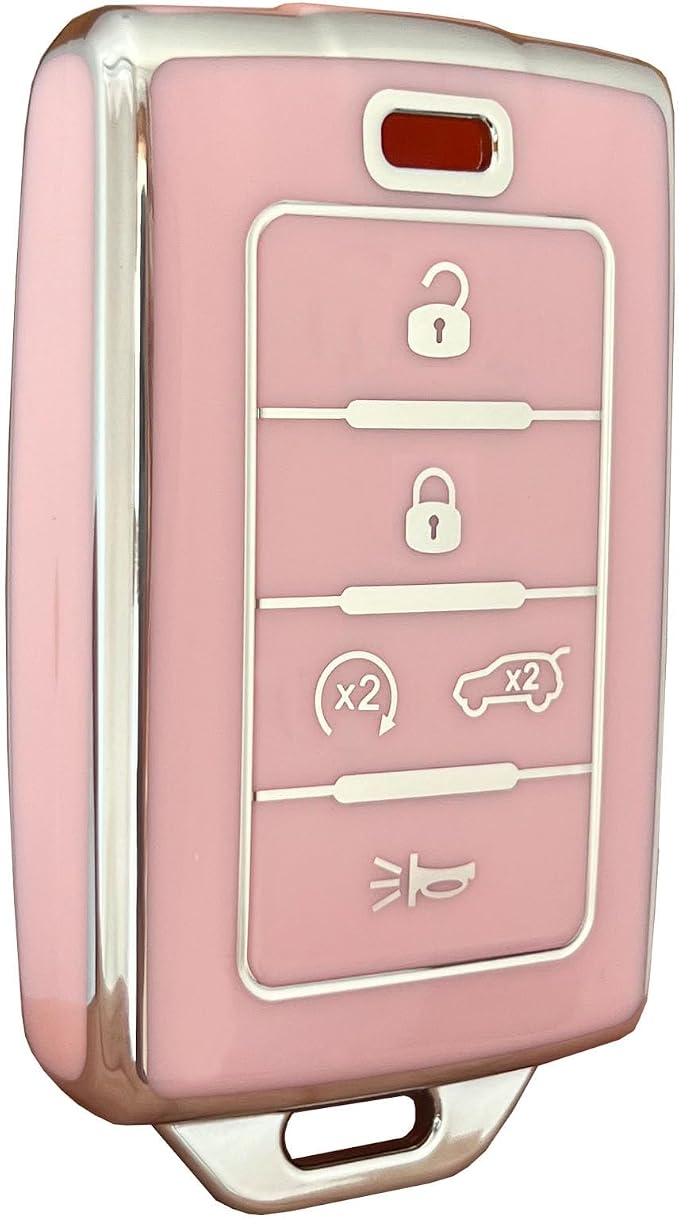 Keyless Entry Systems Key for Jeep Key Fob Cover Shell - Image 5