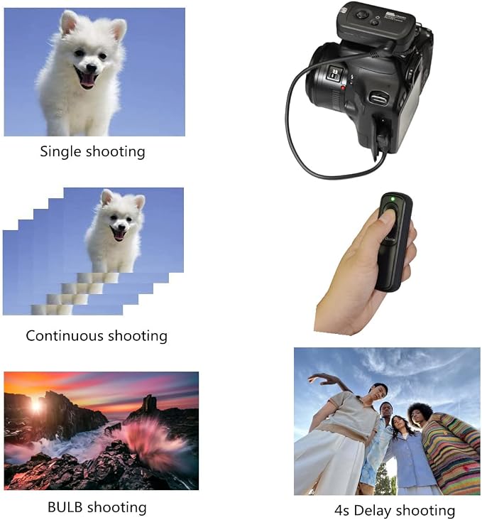 Pixel RW221-DC2 Camera Remote Shutter Release Wireless Radio Control Compatible - Image 2