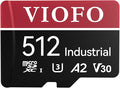 VIOFO 512GB Industrial Grade microSD Card, U3 A2 V30 High Speed Memory Card by PioneerinDashCamImagingSince2010