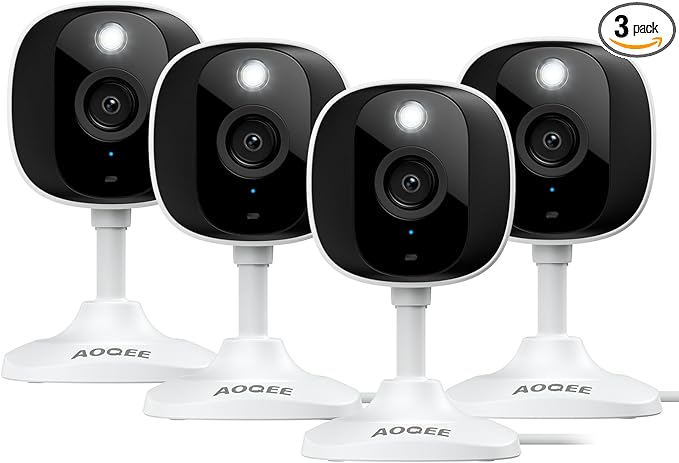 AOQEE 2K Cameras for Home Security-Outdoor/Indoor Camera for by AOQEE