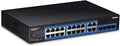 TRENDnet 20-Port Gigabit Web Smart Switch, 16 x Gigabit Ports, 4 x Shared by TRENDnet