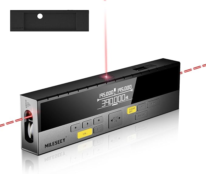 MiLESEEY DP20 Pro Dual Laser Measuring Tool, 390Ft Laser Measurement Tool by MiLESEEY