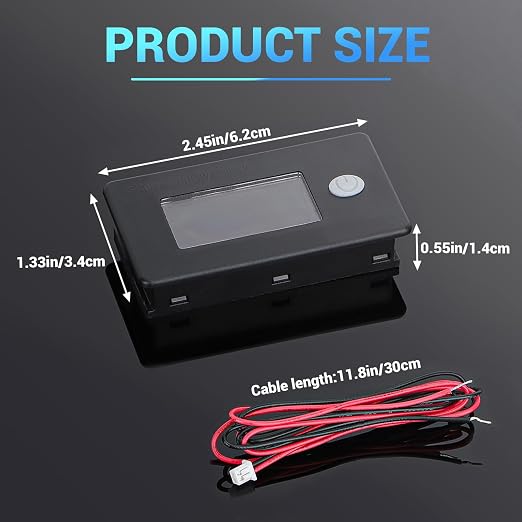 DROK RV Battery Monitor 12v - Image 6
