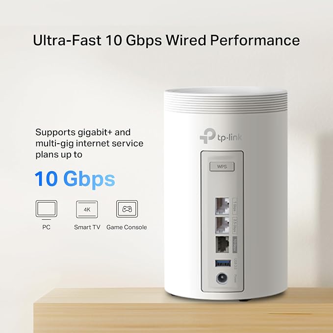 TP-Link Deco 7 Pro BE14000 Tri-Band Wi-Fi 7 Whole Home Mesh System | 8-Stream - Image 5