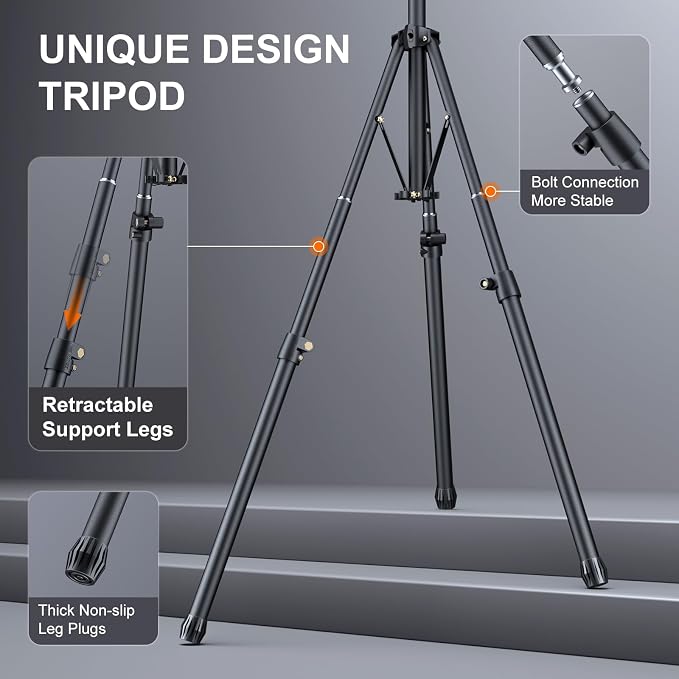 LINCO Lincostore Softbox Photography Lighting Kit 16'' x 16'' Professional - Image 5