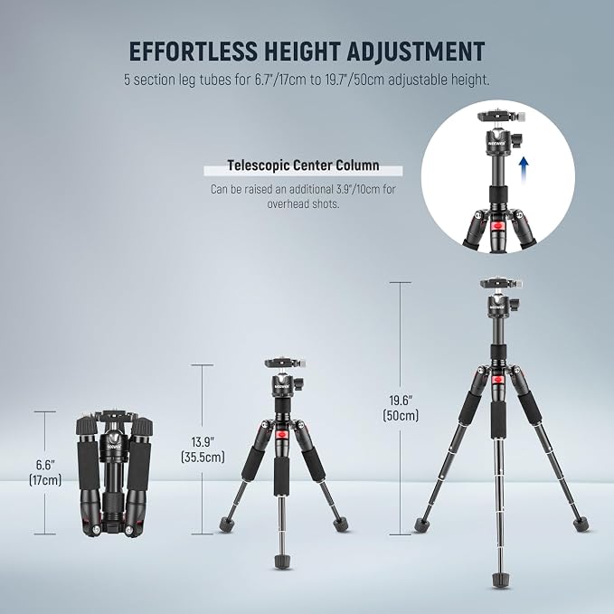 NEEWER Mini Desk Camera Tripod - Image 3