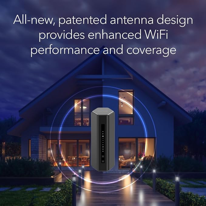 NETGEAR Nighthawk Tri-Band WiFi 7 Router – Router Only, BE12000 Wireless Speed - Image 6