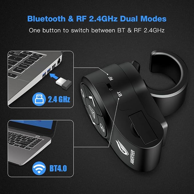 AMERTEER Bluetooth Wireless Presentation clicker - Image 2