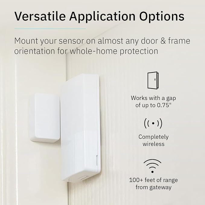 Abode Mini Door/Window Sensor | Be Alerted to Doors & Windows Opening and - Image 2