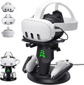 VR Headset Charging Dock for Meta Quest 3/Quest 3S/Quest 2, VR Charging Stand by forQuest2