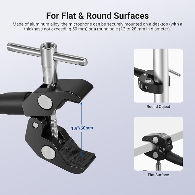 NEEWER Desktop Microphone Stand - Image 3