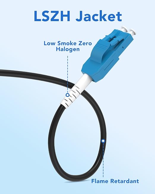 60M Uniboot LC to LC Single Mode Fiber Patch Cable，OS2 Outdoor Armored Fiber - Image 5