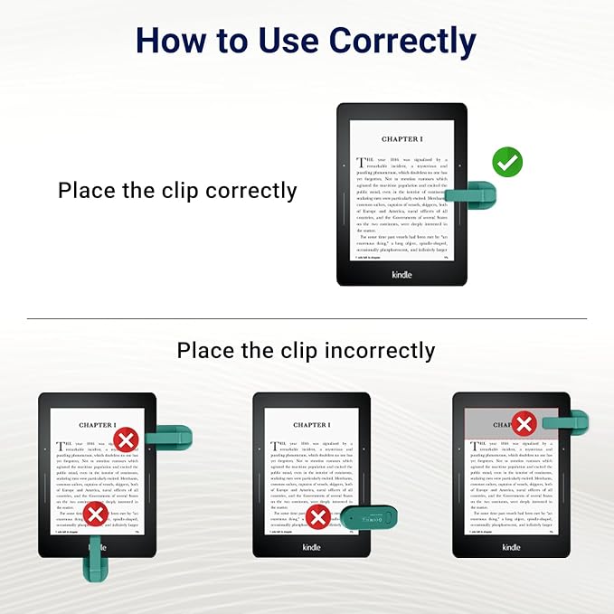Page Turner for Kindle Paperwhite Oasis Kobo eReaders, Camera Camcorder Remote - Image 8