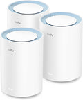 Cudy M1200 3-Pack AC1200 Whole Home Mesh WiFi System, 2.4GHz 5GHz Dual Band by Cudy