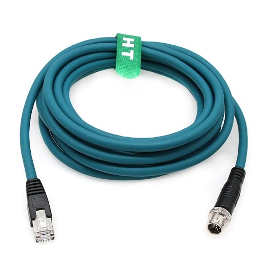 Ethernet Cable for Cognex in-Sight 2000 7000 8000 9000 Basler Baumer Camera by HangTonConnect