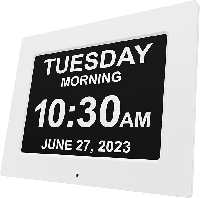 American Lifetime 【New 2025】 Dementia Clock Large Clock by AmericanLifetime
