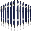 Oddmoal Ballpoint Pen with Stylus Tip, Soft Touch Click Metal Pen, 1.0mm Medium by Oddmoal