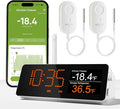 MOCREO WiFi Remote Thermometer Freezer Alarm, 1/3 Mile Long Range, by MOCREO