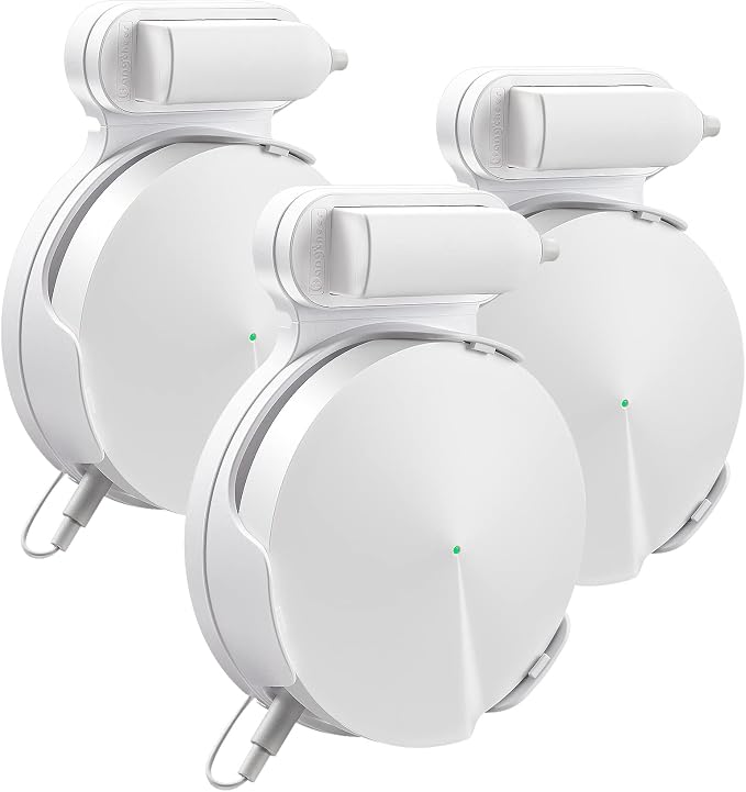 Wi-Fi Wall Mount, Cable and Power Line Storage Boxes by Bangcheer