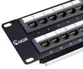 Newyork Cables 48 Port Cat6A Patch Panel, 10Gb Ethernet, 2U 19-Inch Rack or by NewYorkCables