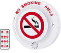 2in1 Cigarette Detector with Remote Control, No-Smoking and PM2.5 Alarm with by AOTIQUAL