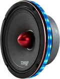 DS18 LRING6 6.5” RGB LED Speaker Ring – Waterproof Multi-Color LED Light Ring by DS18