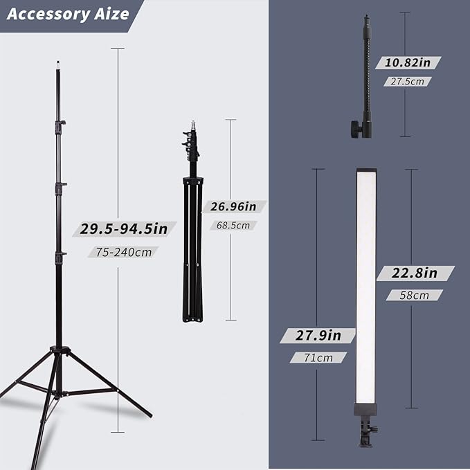 Photography Studio LED Lighting Kit - Image 2