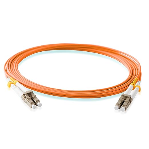 2m OM2 LC to LC Fiber Patch Cable, 1GB 50/125 Multimode Duplex LC-LC Fiber - Image 3