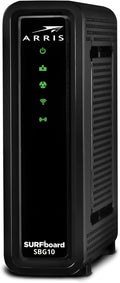 ARRIS - Modem Router Combo - DOCSIS 3.0 16 x 4 Gigabit & AC1600 WiFi, 400 Mbps by Amazon+Renewed