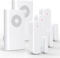 Wireless Door Sensor Chime, Door Open Alarm When Entry Business/Office/Store by AMHEY