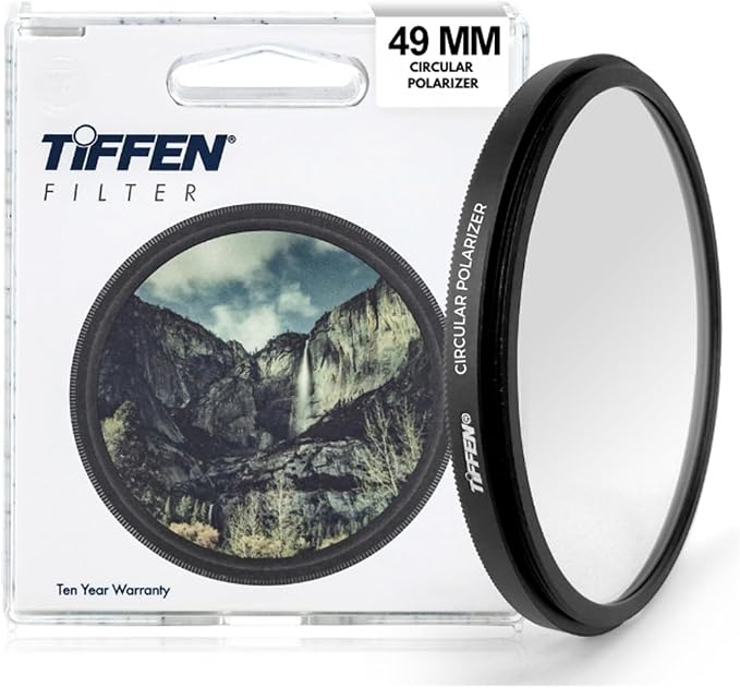 Tiffen 49mm Slim Circular Polarizer Filter by Tiffen