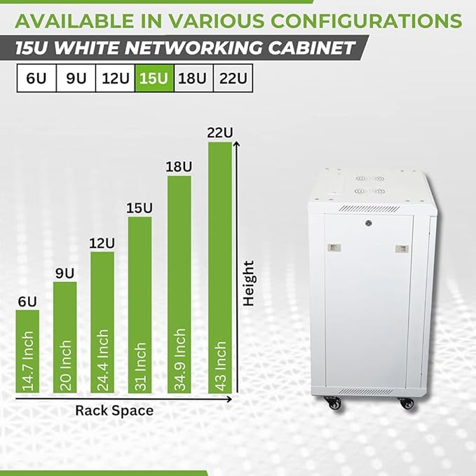 NavePoint 15U Network Cabinet - Image 3