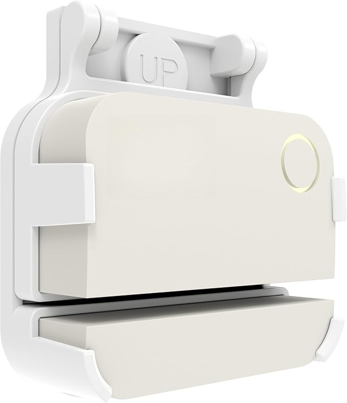 Garage Door Bracket for Ring Alarm Contact Sensor 2nd Gen – White Mount by Unknown