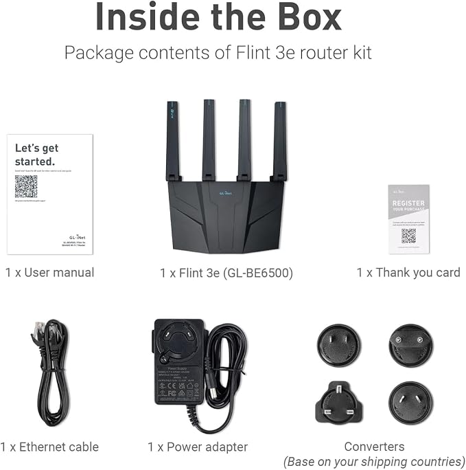 GL.iNet GL-BE6500 WiFi 7 Router - Image 7